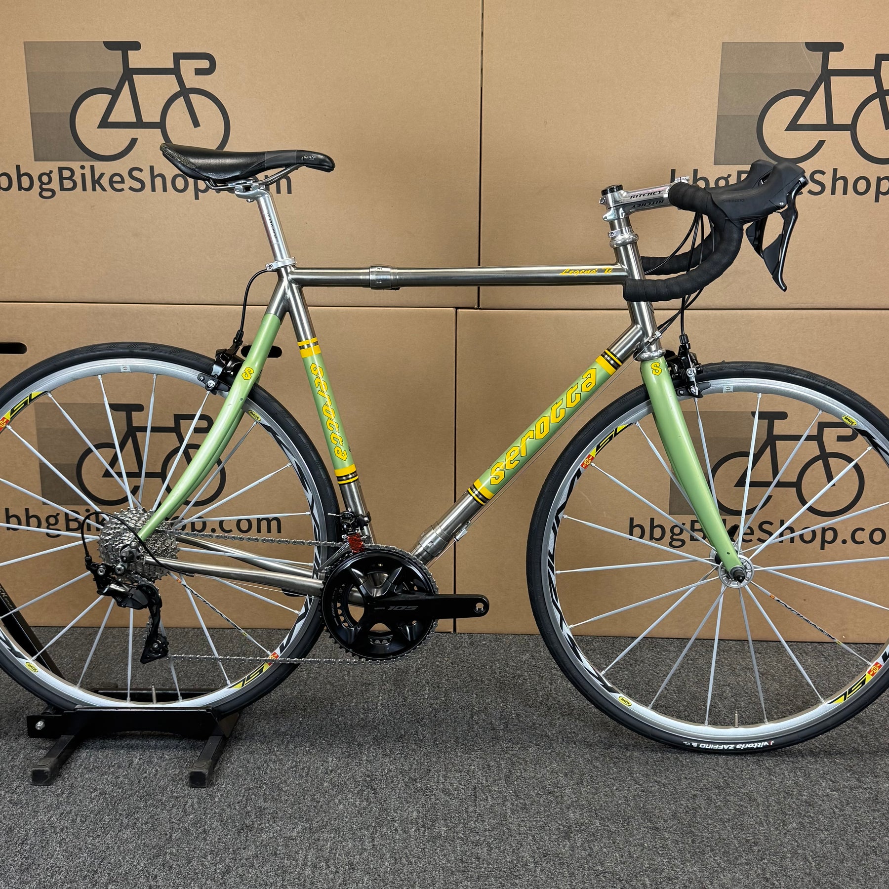 Used Serotta Legend Ti Break-Away, Titanium Road Bike, 11-spd Shimano ...