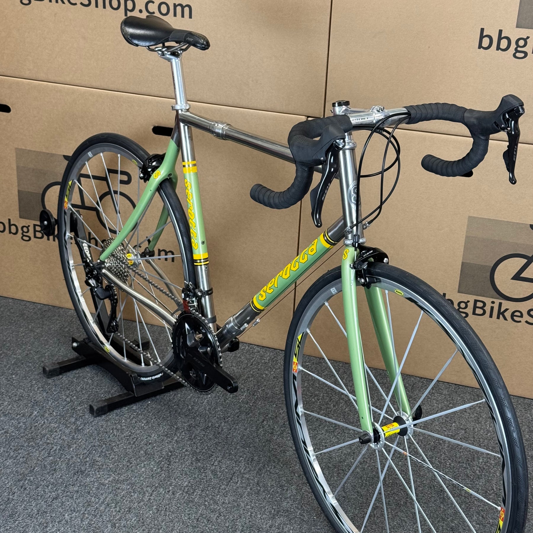 Used Serotta Legend Ti Break-Away, Titanium Road Bike, 11-spd Shimano ...