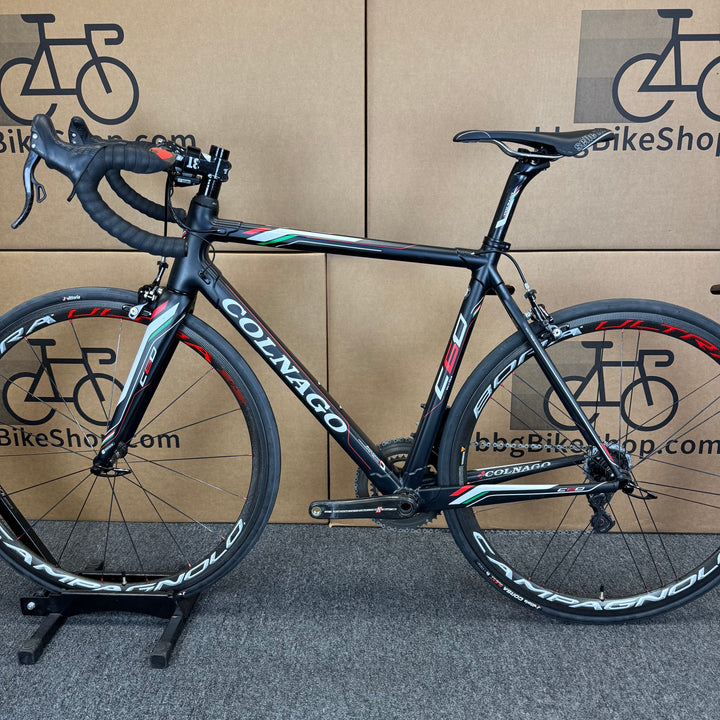 Used Colnago C60, Campagnolo Super Record EPS, Carbon Road Bike-2017, 52s (56cm)