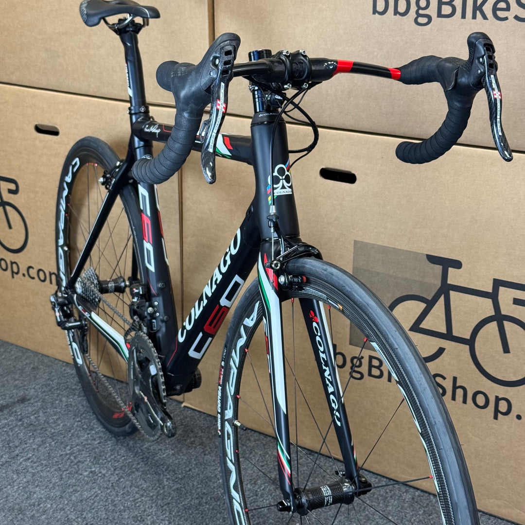 Used Colnago C60, Campagnolo Super Record EPS, Carbon Road Bike-2017, 52s (56cm)