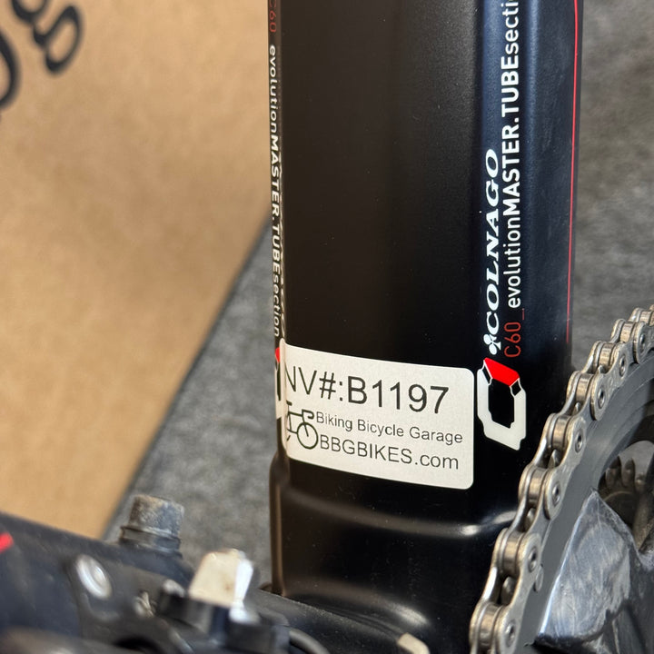 Used Colnago C60, Campagnolo Super Record EPS, Carbon Road Bike-2017, 52s (56cm)