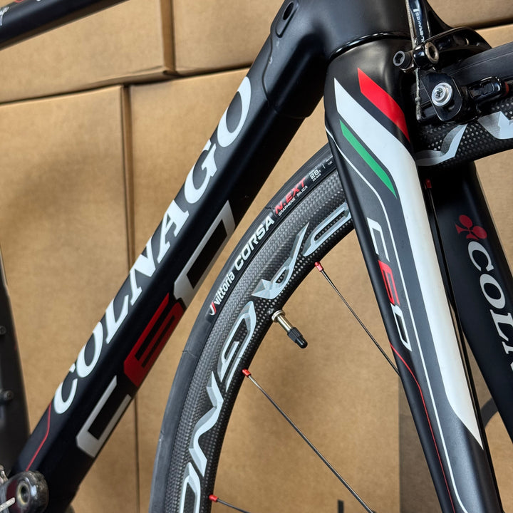 Used Colnago C60, Campagnolo Super Record EPS, Carbon Road Bike-2017, 52s (56cm)