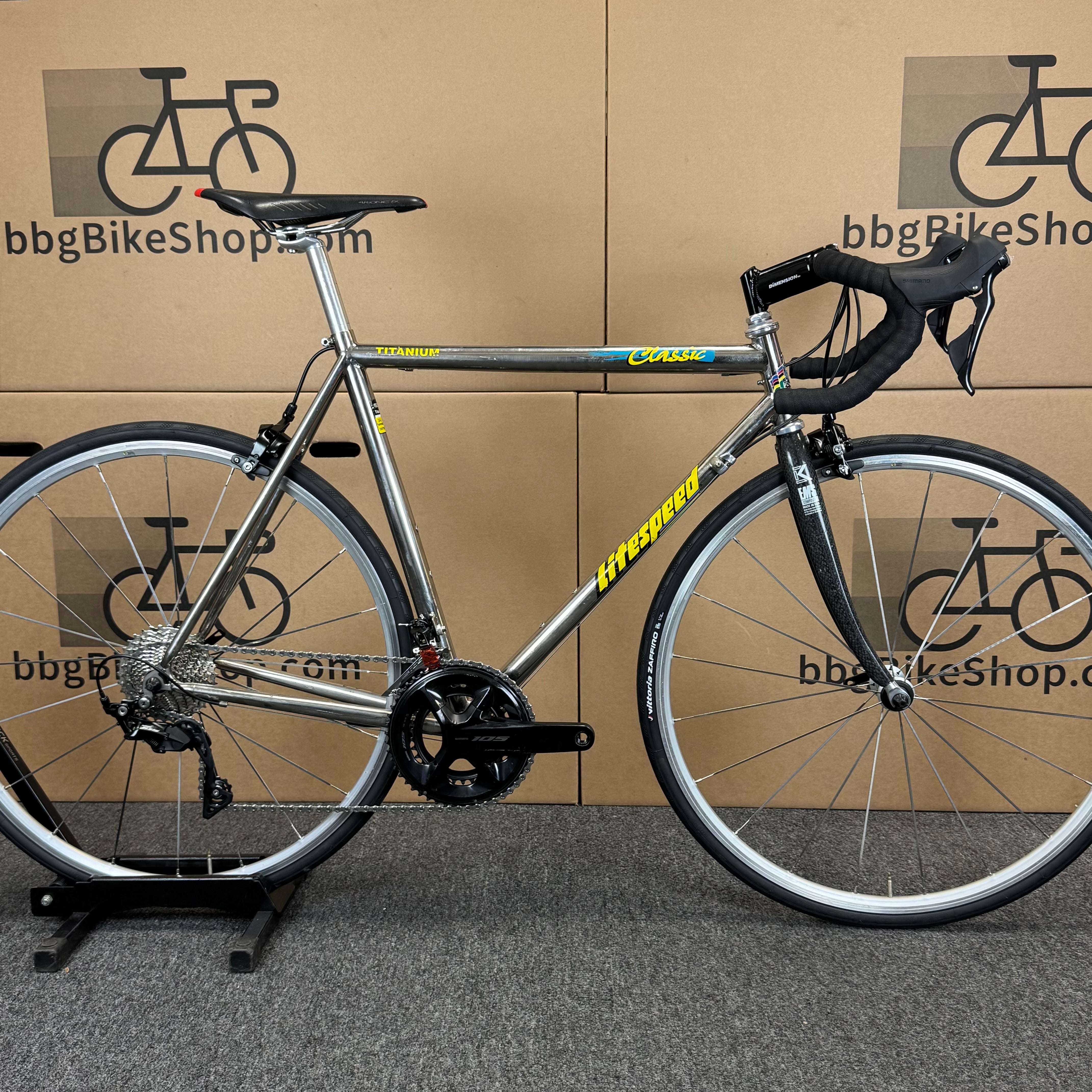 Used Litespeed Classic, Titanium Road Bike, 11-speed Shimano 105