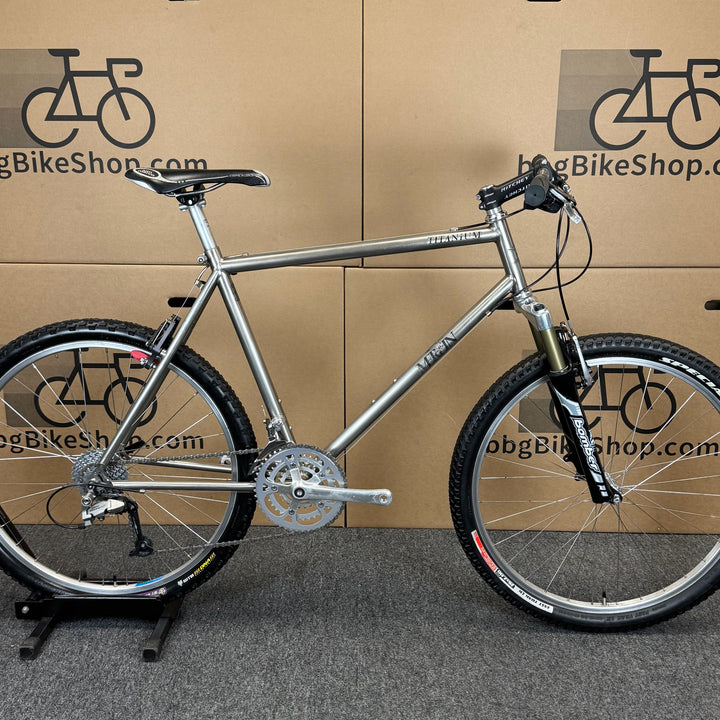 Used Merlin Titanium, Mountain Bike, Shimano Deore-1989, Large