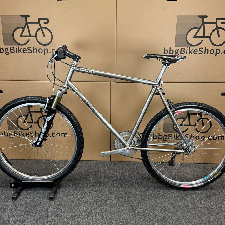 Used Merlin Titanium, Mountain Bike, Shimano Deore-1989, Large