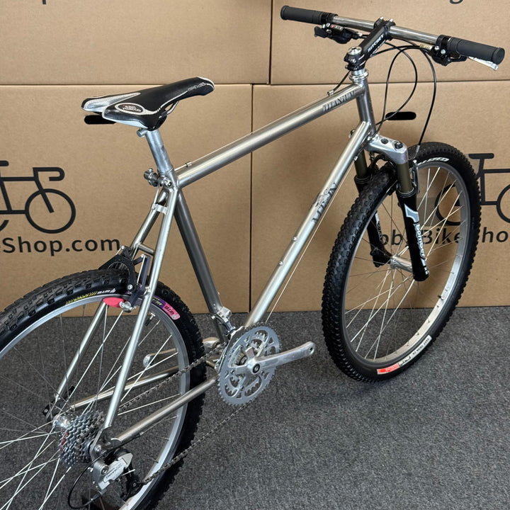 Used Merlin Titanium, Mountain Bike, Shimano Deore-1989, Large