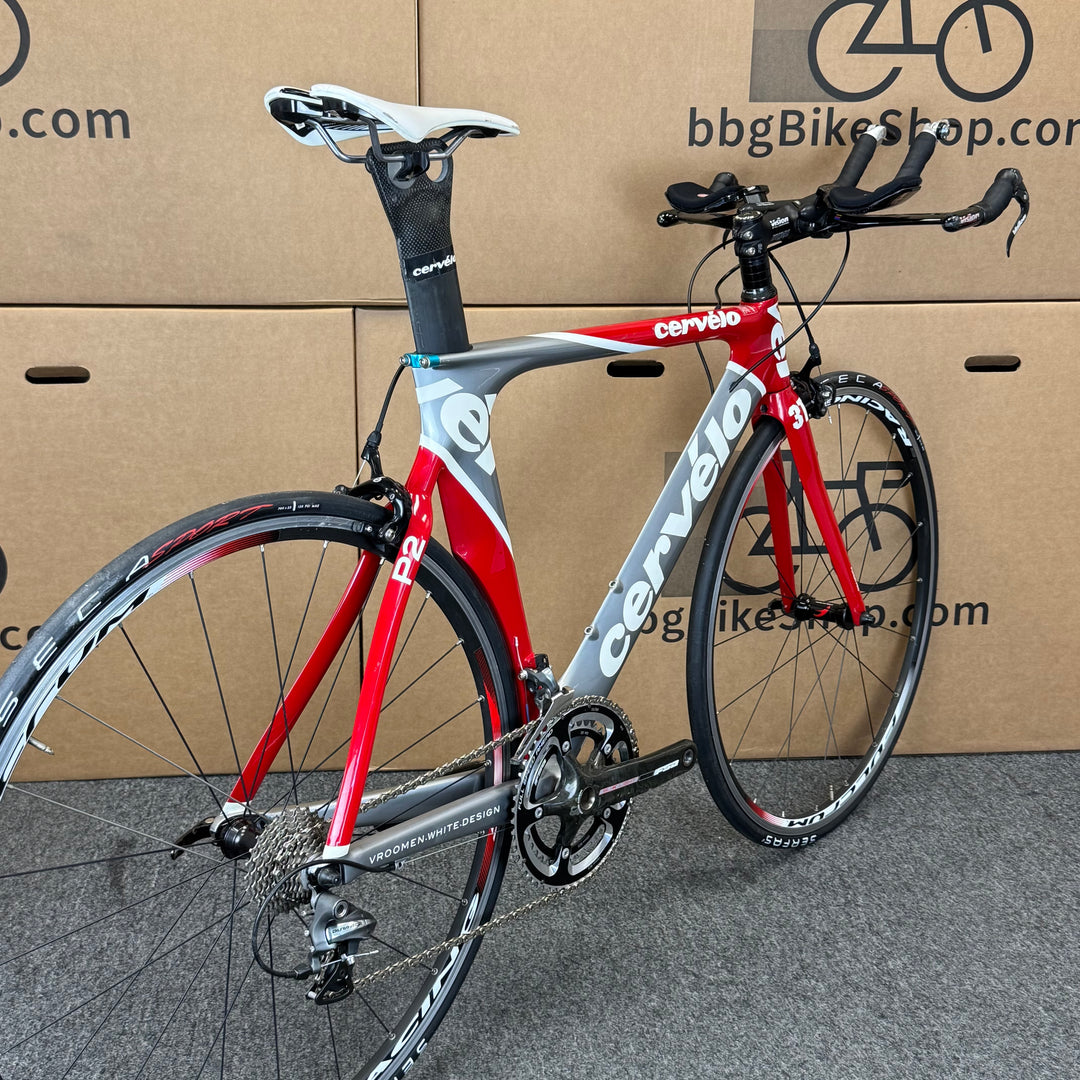 Used Cervelo P2, Carbon Fiber Triathlon Bike-2009, 54cm