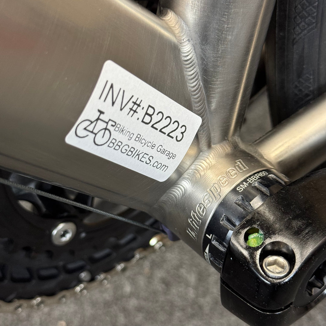 Used Litespeed Titanium Road Bike, 11-speed Shimano 105, 58cm