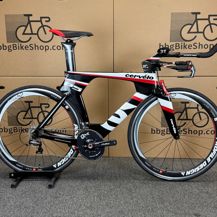 Used Cervelo P5 Six, Carbon Fiber Triathlon Bike-2014, 54cm