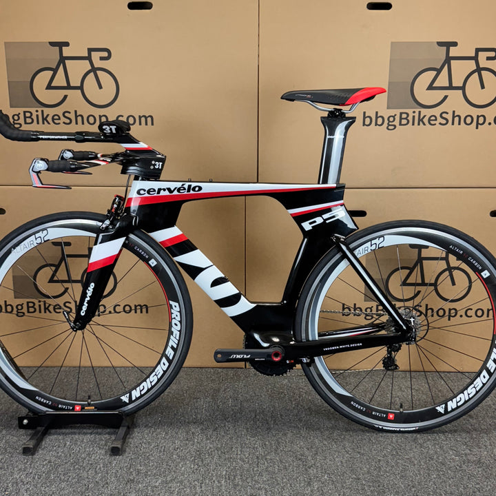 Used Cervelo P5 Six, Carbon Fiber Triathlon Bike-2014, 54cm
