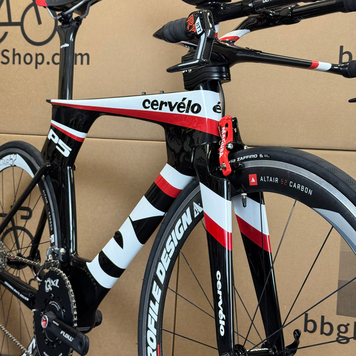 Used Cervelo P5 Six, Carbon Fiber Triathlon Bike-2014, 54cm