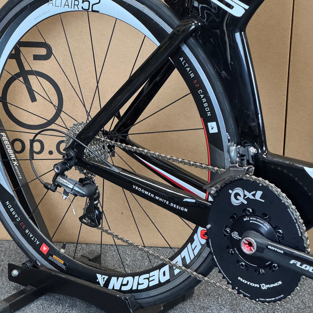 Used Cervelo P5 Six, Carbon Fiber Triathlon Bike-2014, 54cm