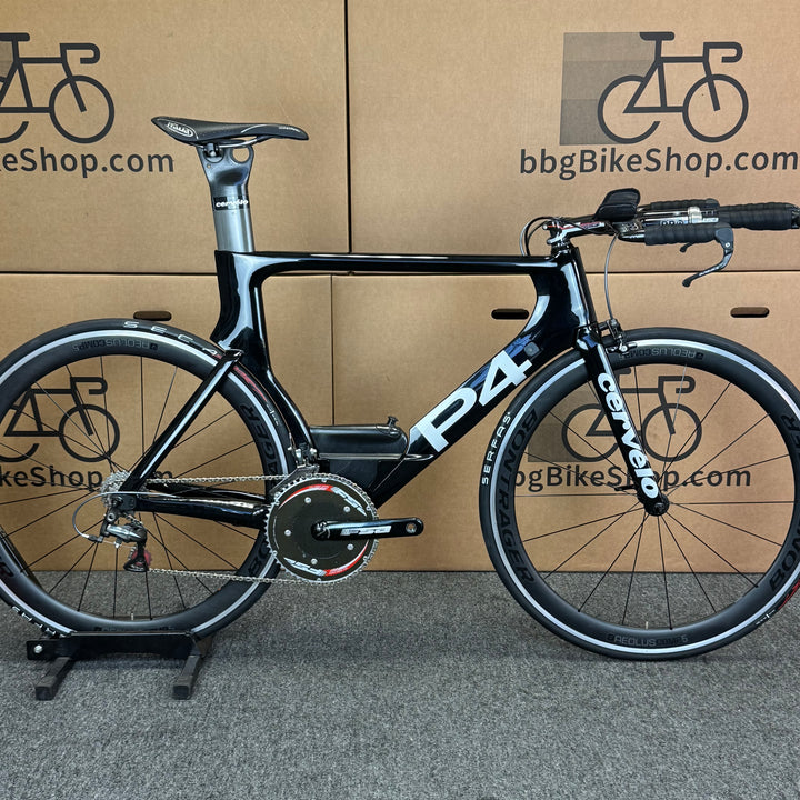Used Cervelo P4, Carbon Fiber Triathlon Bike-2009, 58cm