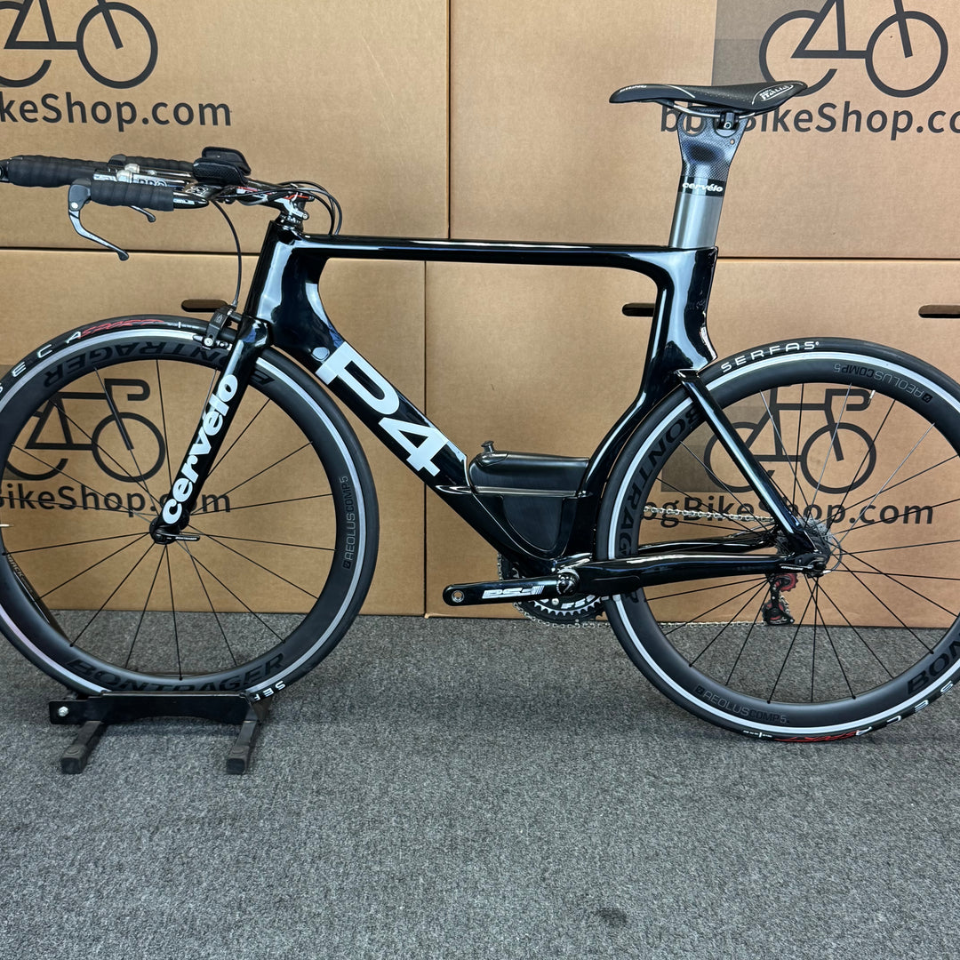 Used Cervelo P4, Carbon Fiber Triathlon Bike-2009, 58cm