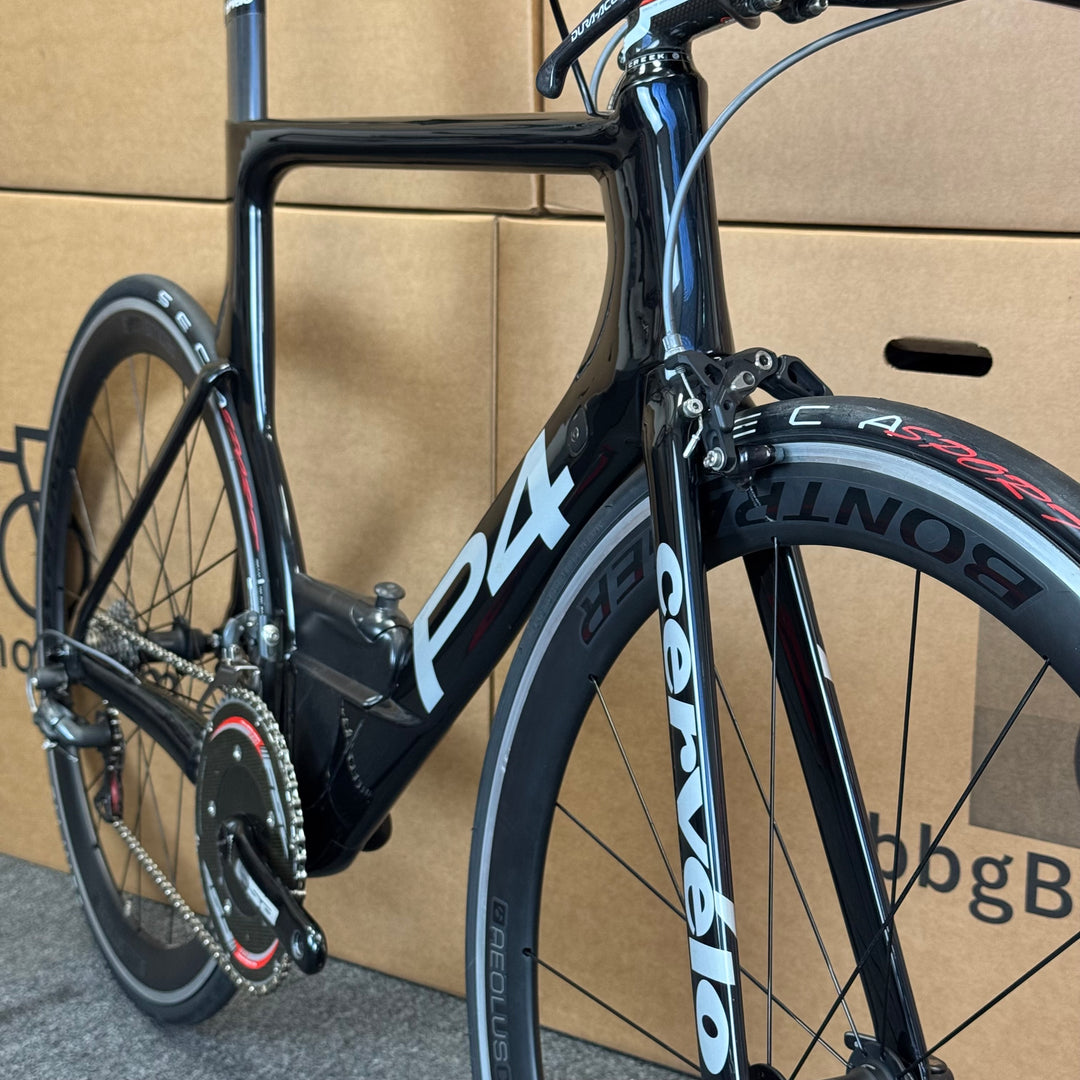 Used Cervelo P4, Carbon Fiber Triathlon Bike-2009, 58cm