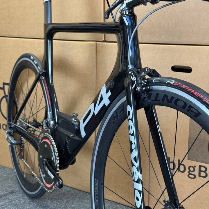 Used Cervelo P4, Carbon Fiber Triathlon Bike-2009, 58cm