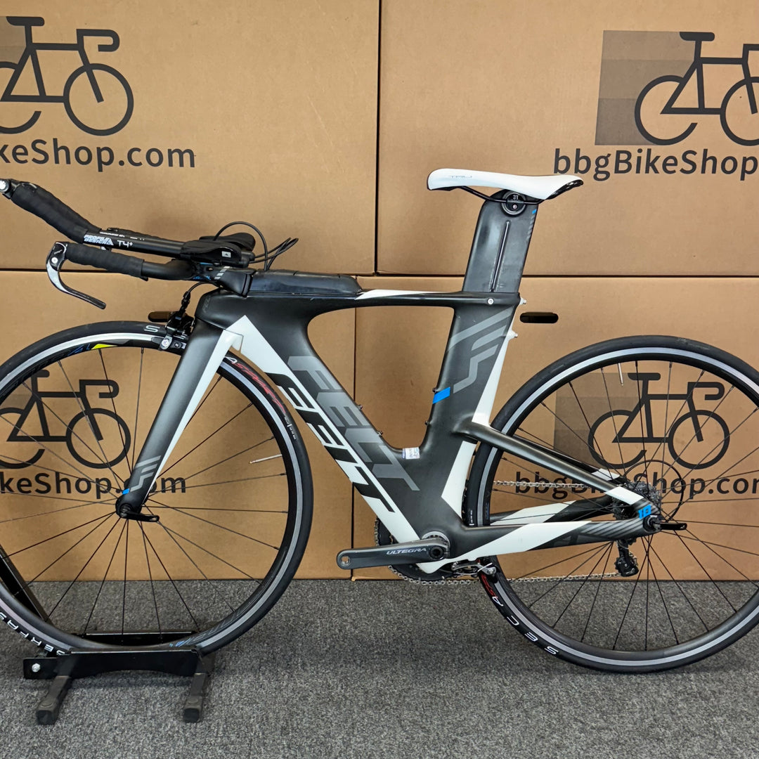 Used Felt IA 10, Carbon Fiber Triathlon Bike-2017, XS 48cm