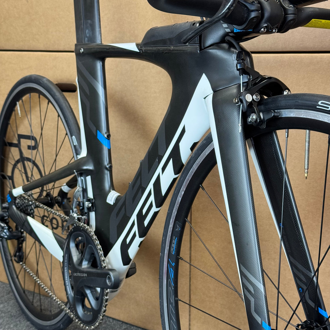 Used Felt IA 10, Carbon Fiber Triathlon Bike-2017, XS 48cm