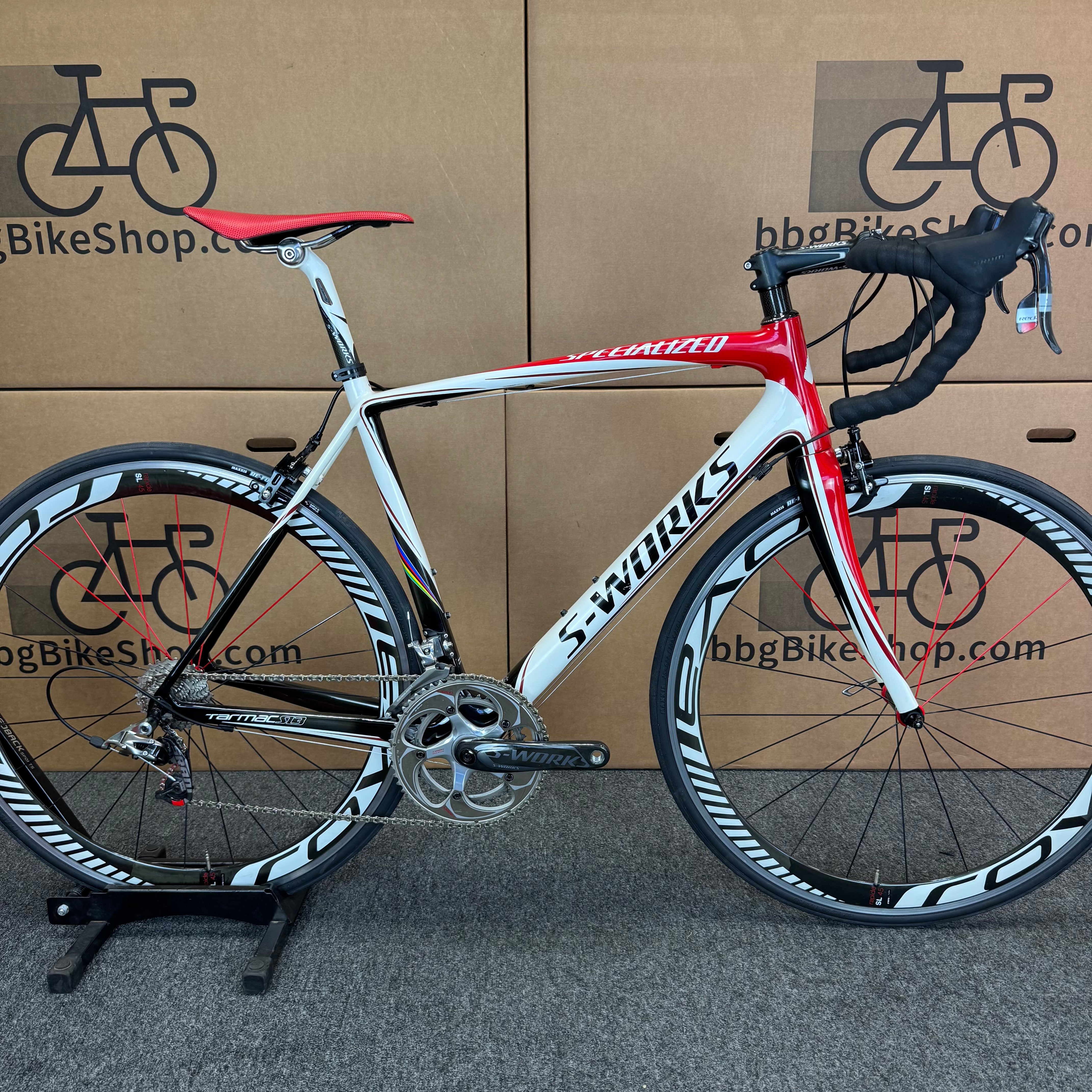 Used Specialized S-Works Tarmac SL3, Carbon Fiber Road Bike-2010