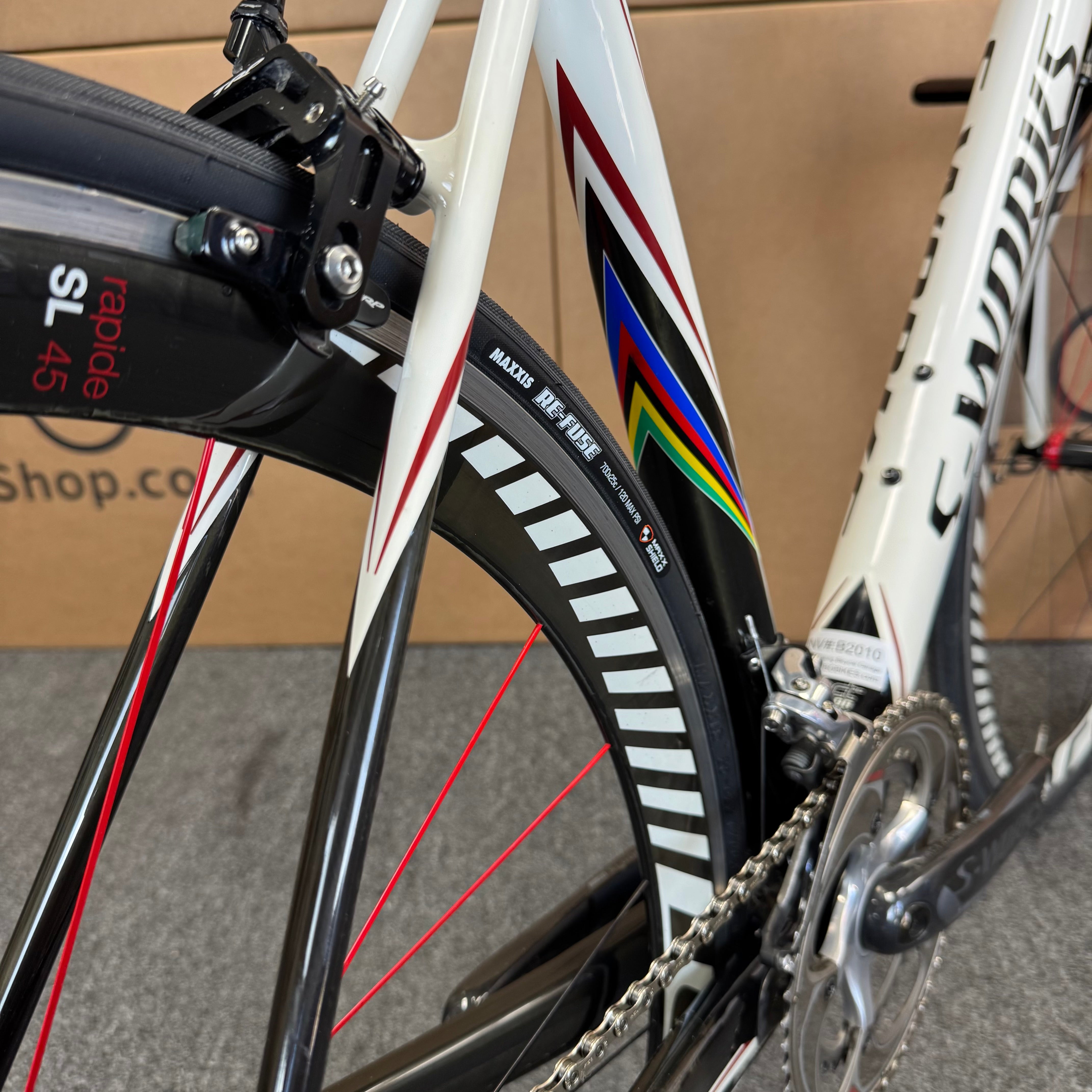 Used Specialized S-Works Tarmac SL3, Carbon Fiber Road Bike-2010