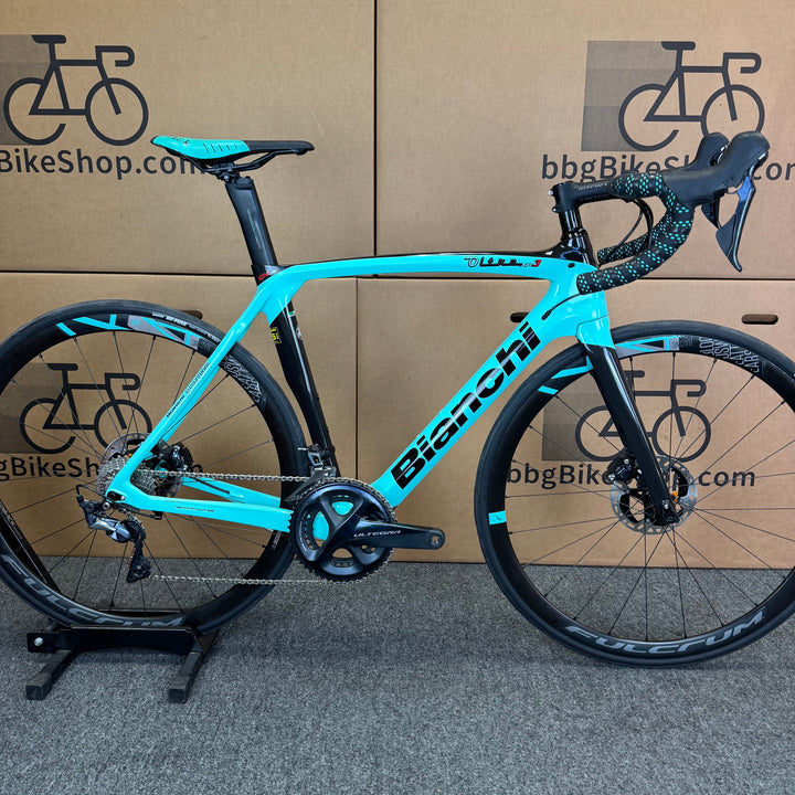 Used Bianchi Oltre XR3, Carbon Fiber Road Bike-2021, 55cm