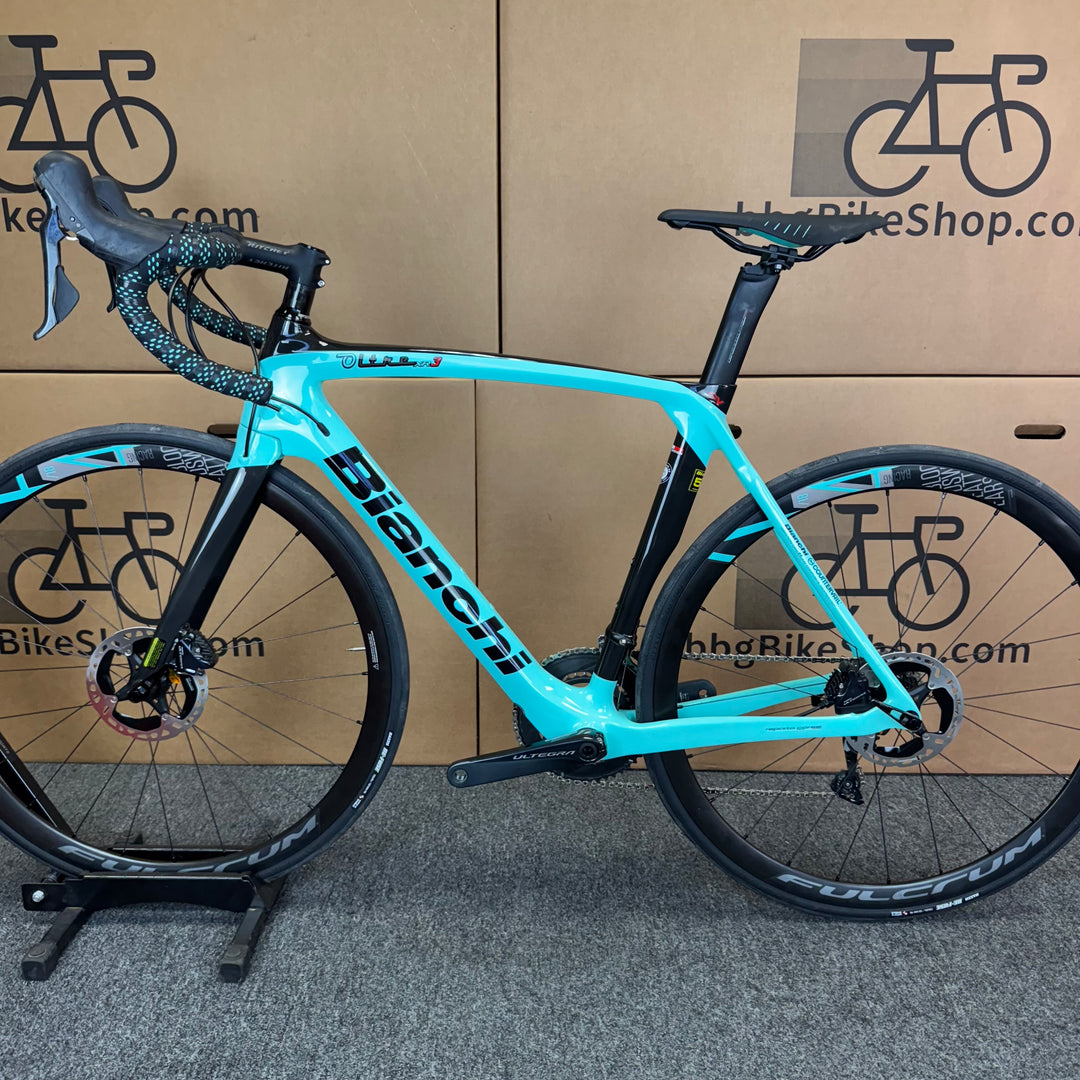 Used Bianchi Oltre XR3, Carbon Fiber Road Bike-2021, 55cm