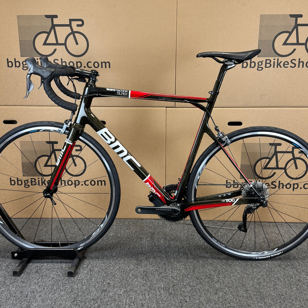 Used BMC Teammachine SLR01, Shimano Ultegra Di2, Carbon Road Bike-2011, 57cm