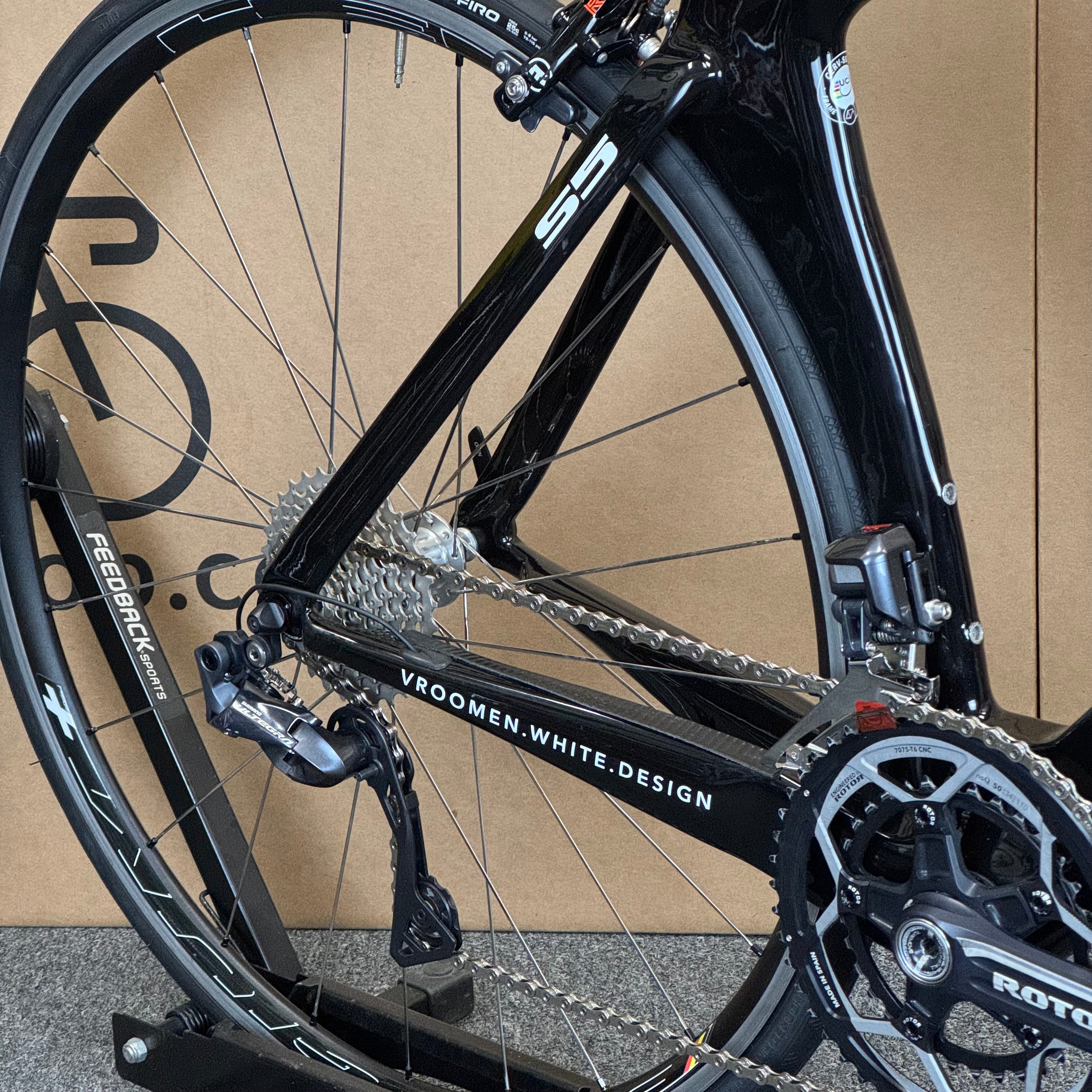 Used Cervelo S5 Team, Shimano Ultegra Di2 Carbon Fiber Aero Road