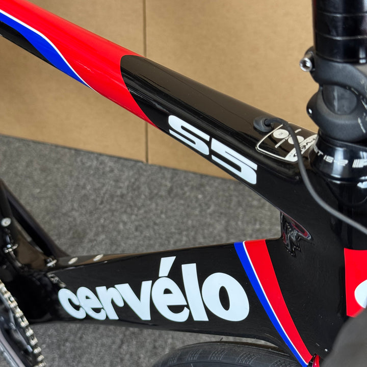 Used Cervelo S5 Team, Shimano Ultegra Di2 Carbon Fiber Aero Road Bike-2012, 51cm