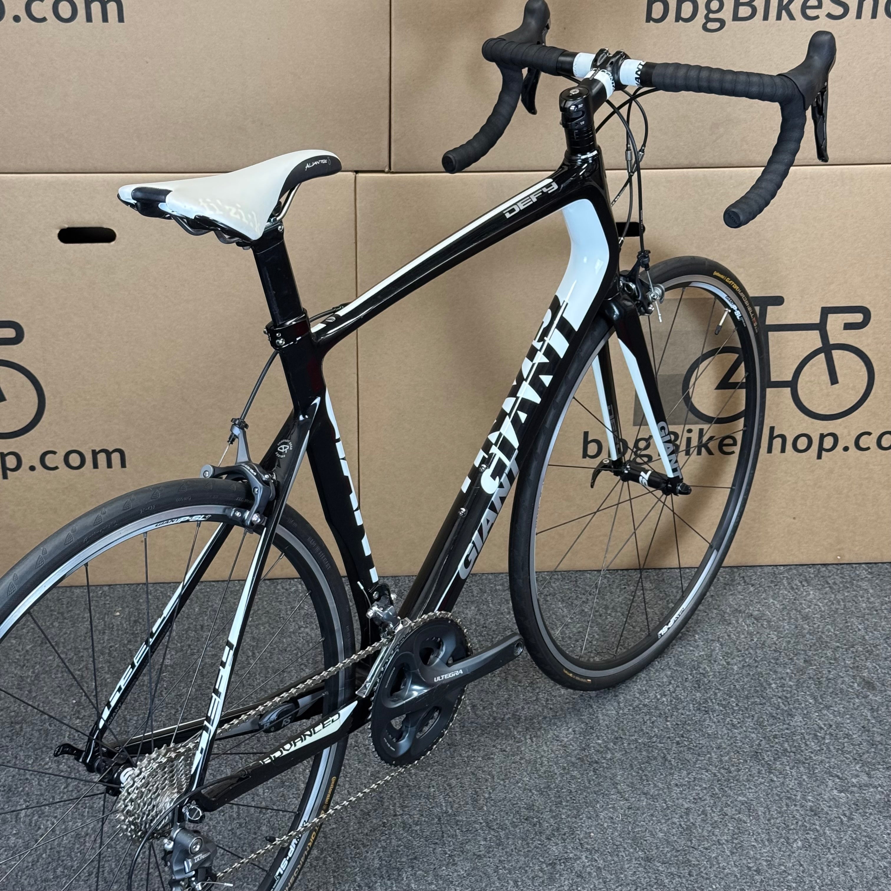 Used Giant Defy 1, Shimano Ultegra, Carbon Fiber Road Bike-2012