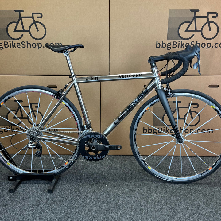 Used Lynskey Helix Pro, Titanium Road Bike with Sram Red-2019, 55cm Medium