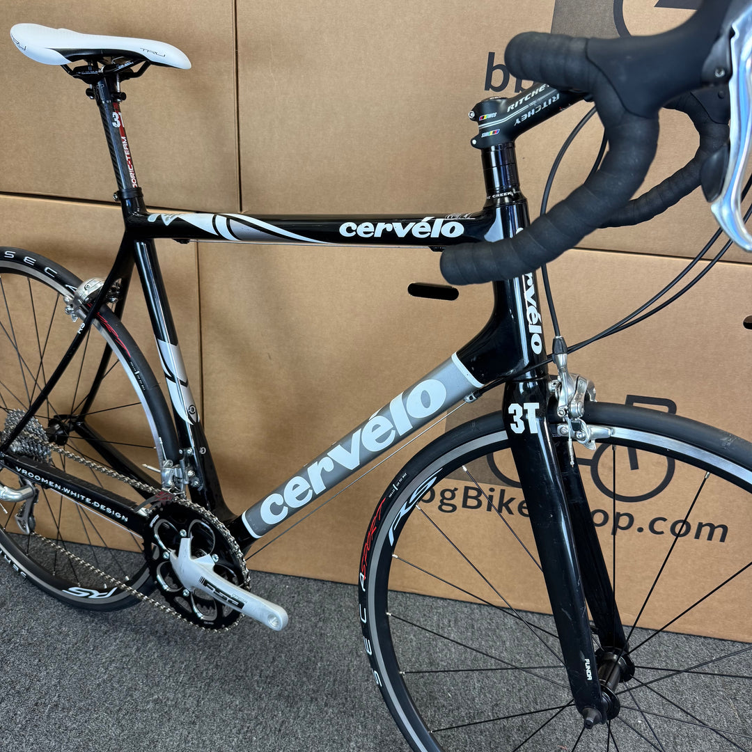 Used Cervelo RS, Shimano Dura-Ace / Ultegra, Carbon Road Bike-2009, 56cm