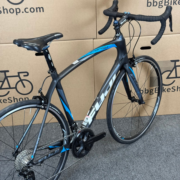 Used Fuji Gran Fondo 2.0 LE, 11-speed Shimano 105, Carbon Road Bike-2014, 58cm