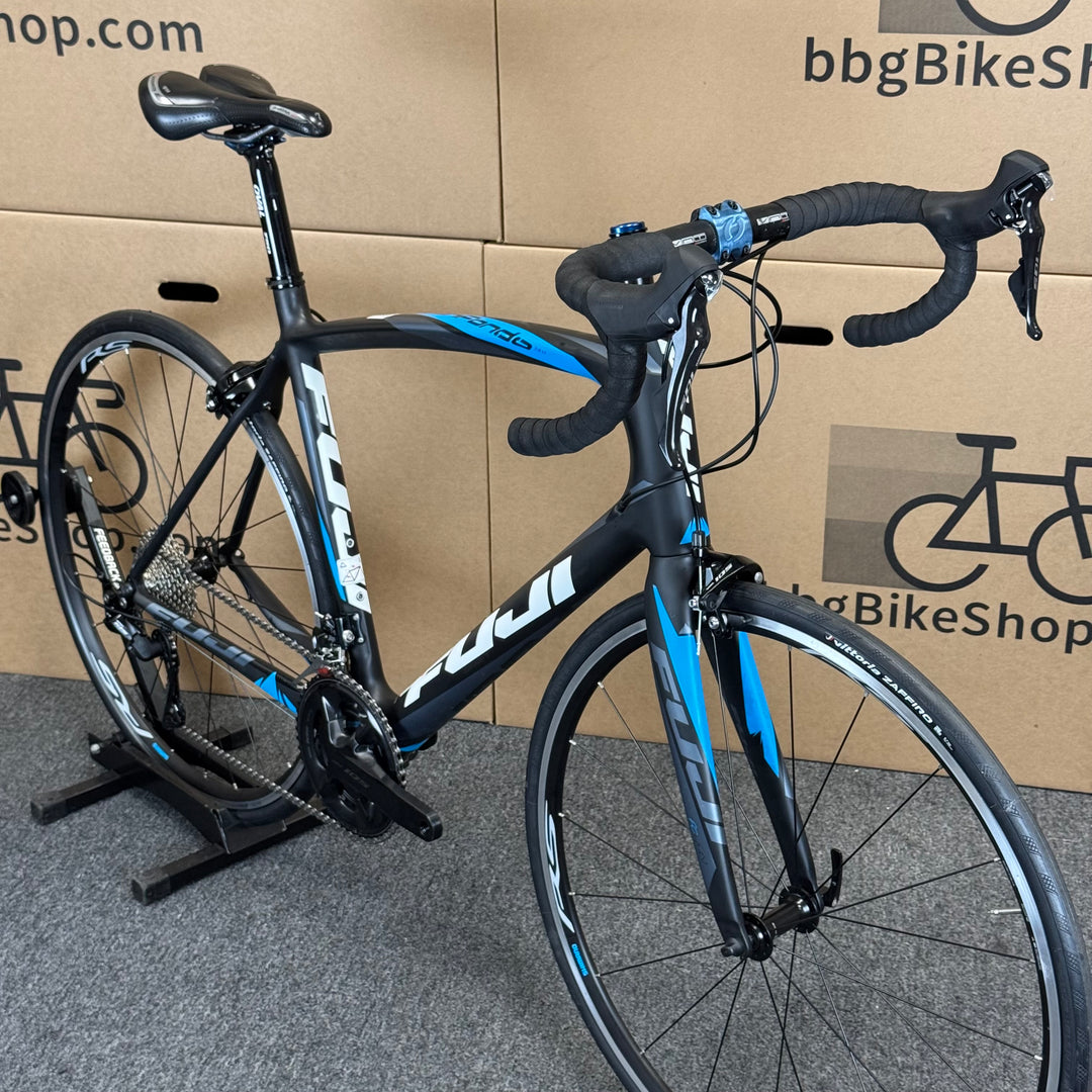 Used Fuji Gran Fondo 2.0 LE, 11-speed Shimano 105, Carbon Road Bike-2014, 58cm