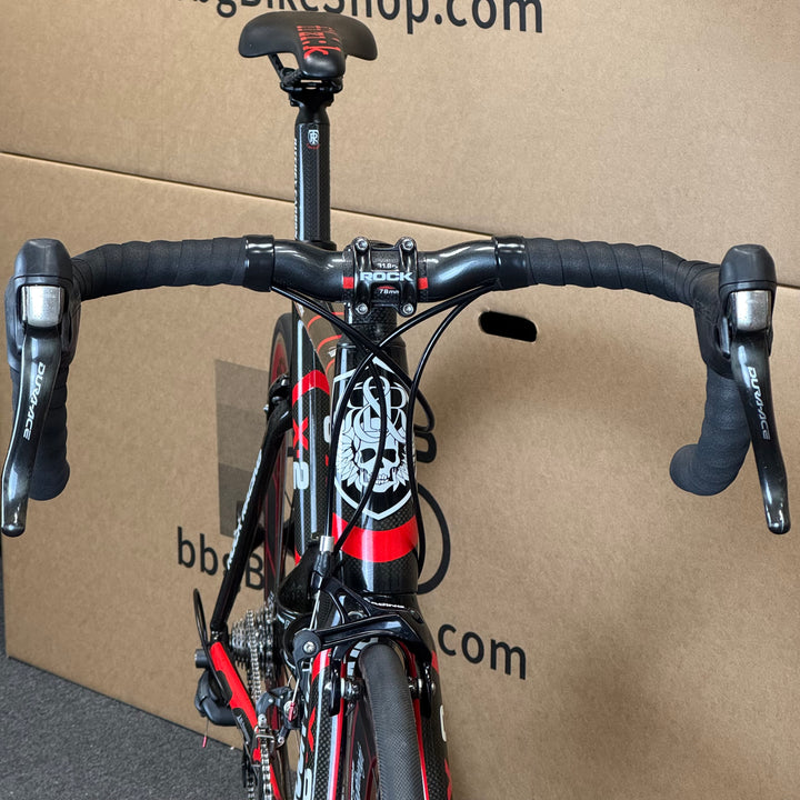 Used Rock Racing X-2, Lightweight Wheels, Dura-Ace, Carbon Road Bike-2010, 55cm