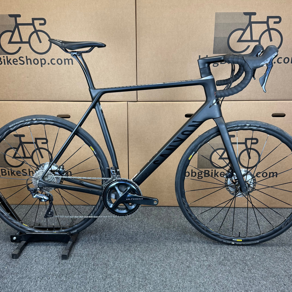 送料込キャニオン カーボンEndurace CF SL Disc 8.0 Used Canyon Endurace CF SL Disc 8.0, Carbon Fiber Road Bike