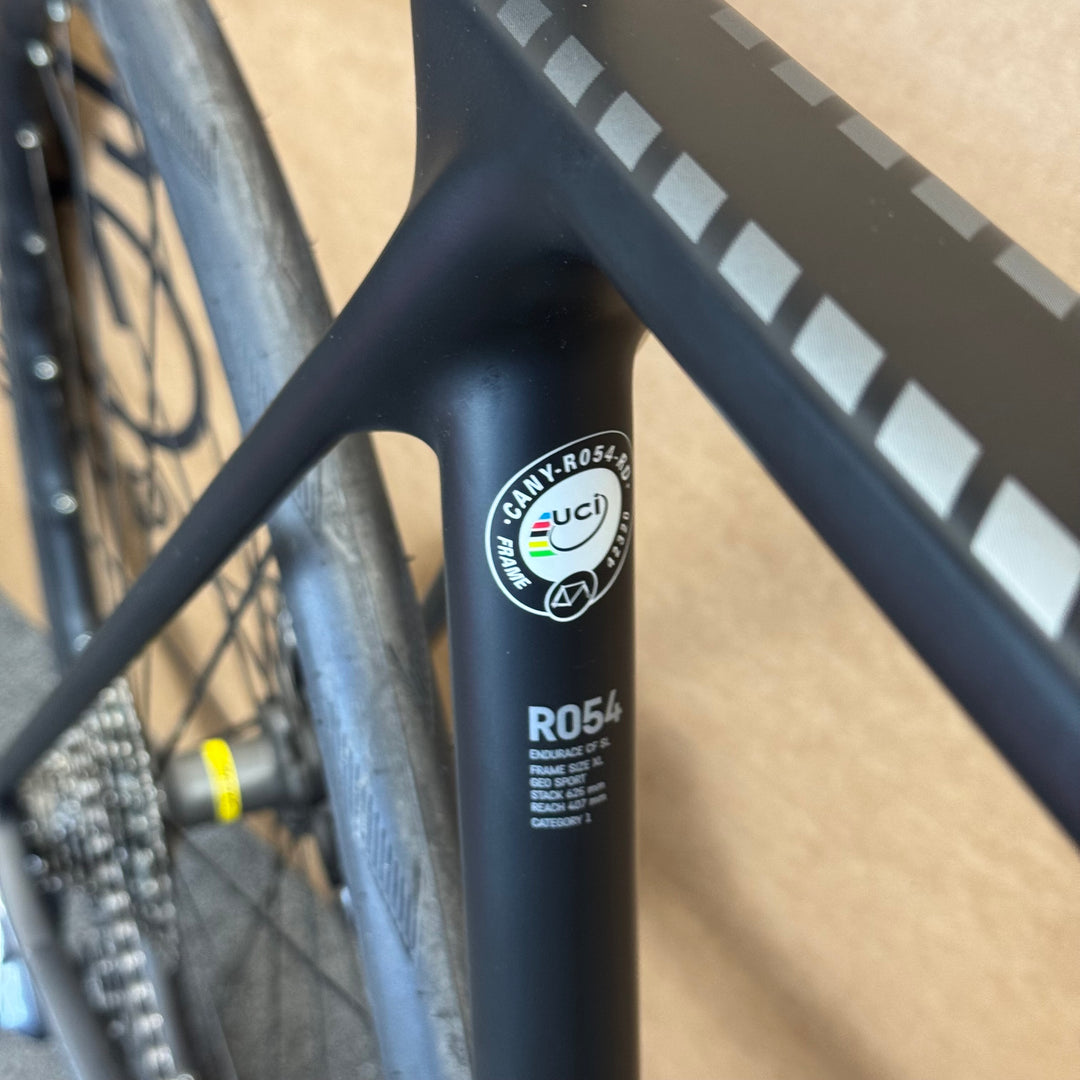 Used Canyon Endurace CF SL Disc 8.0, Carbon Fiber Road Bike-2020, XL