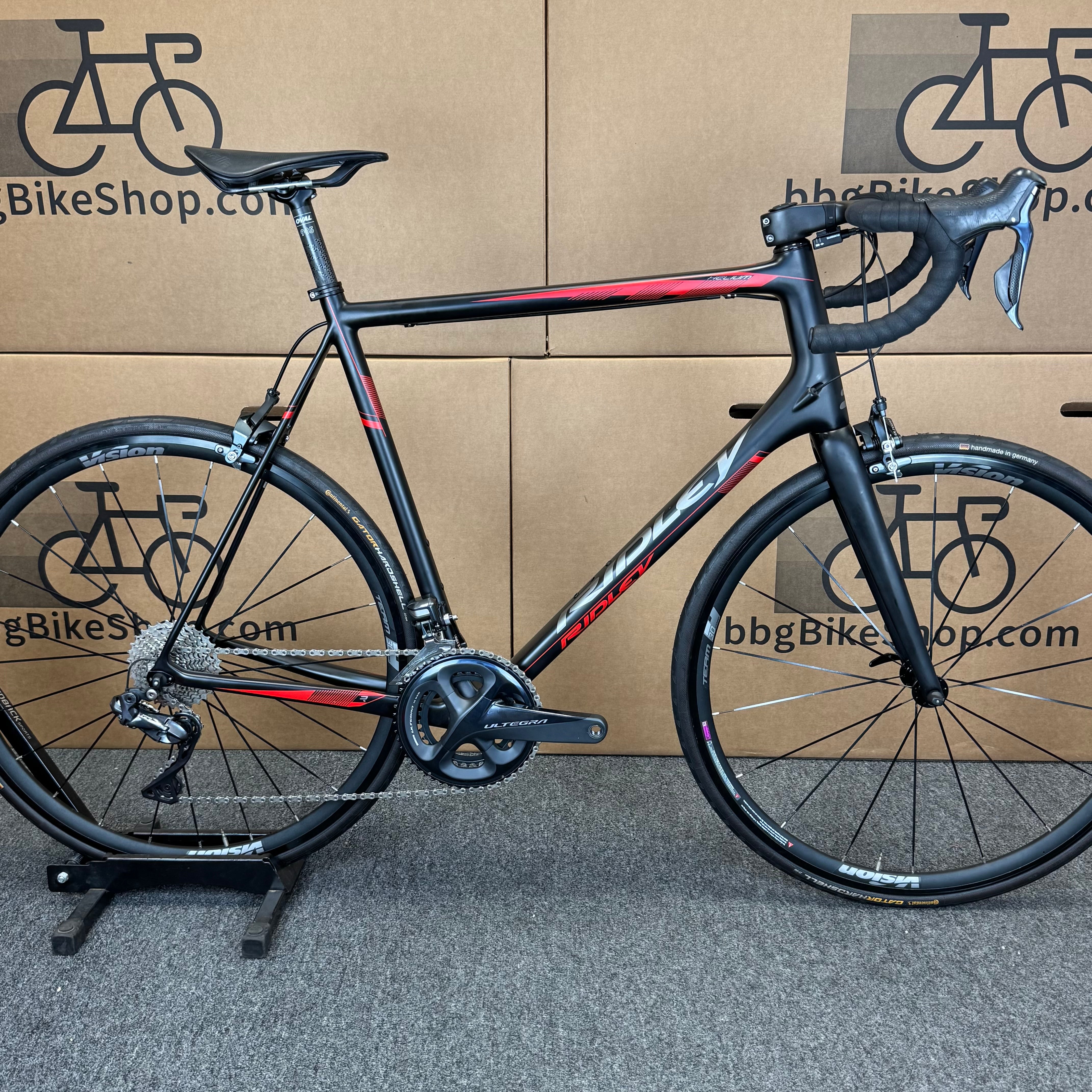 Used Ridley Helium SL, Ultegra Di2, Carbon Fiber Road Bike-2015, X