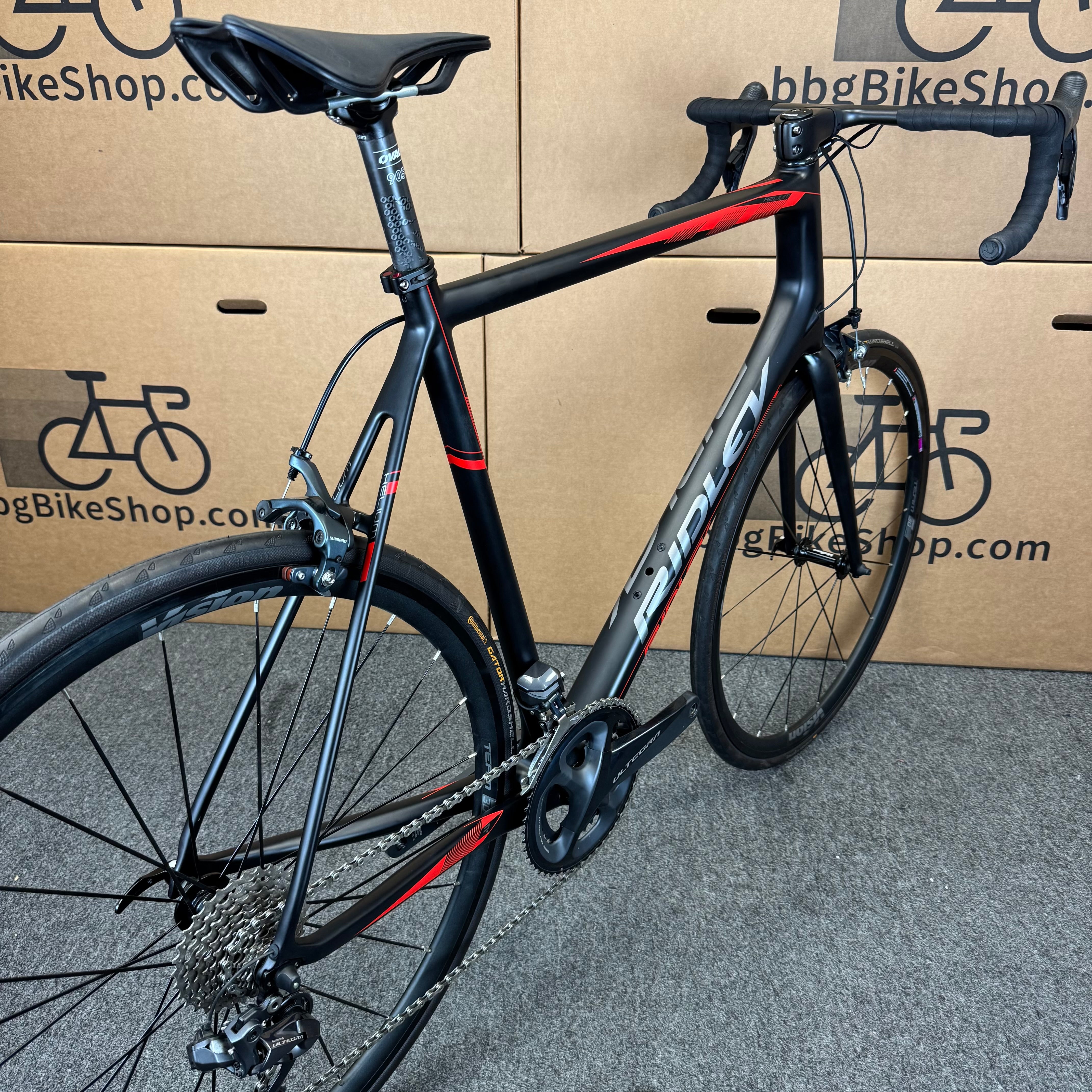 Used Ridley Helium SL, Ultegra Di2, Carbon Fiber Road Bike-2015, X