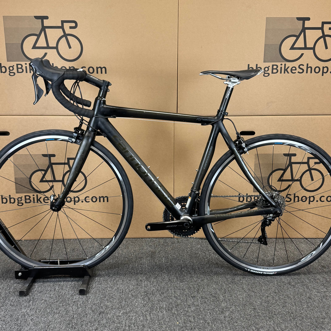 Used Cannondale Synapse, 11-speed Shimano 105, Carbon Fiber Road Bike-2006, 54cm