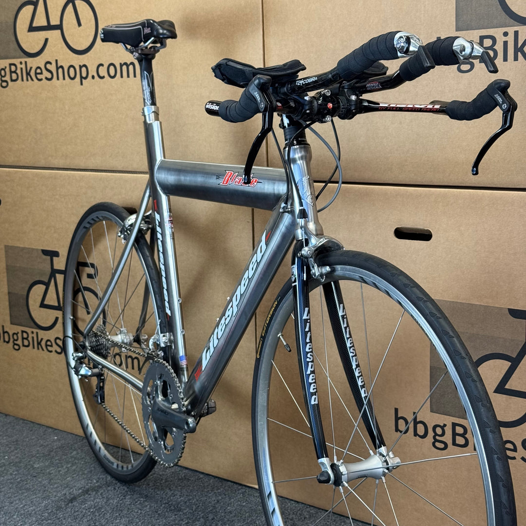 Used Litespeed Blade, 6AL / 4V Titanium Triathlon Bike-2003, 57cm