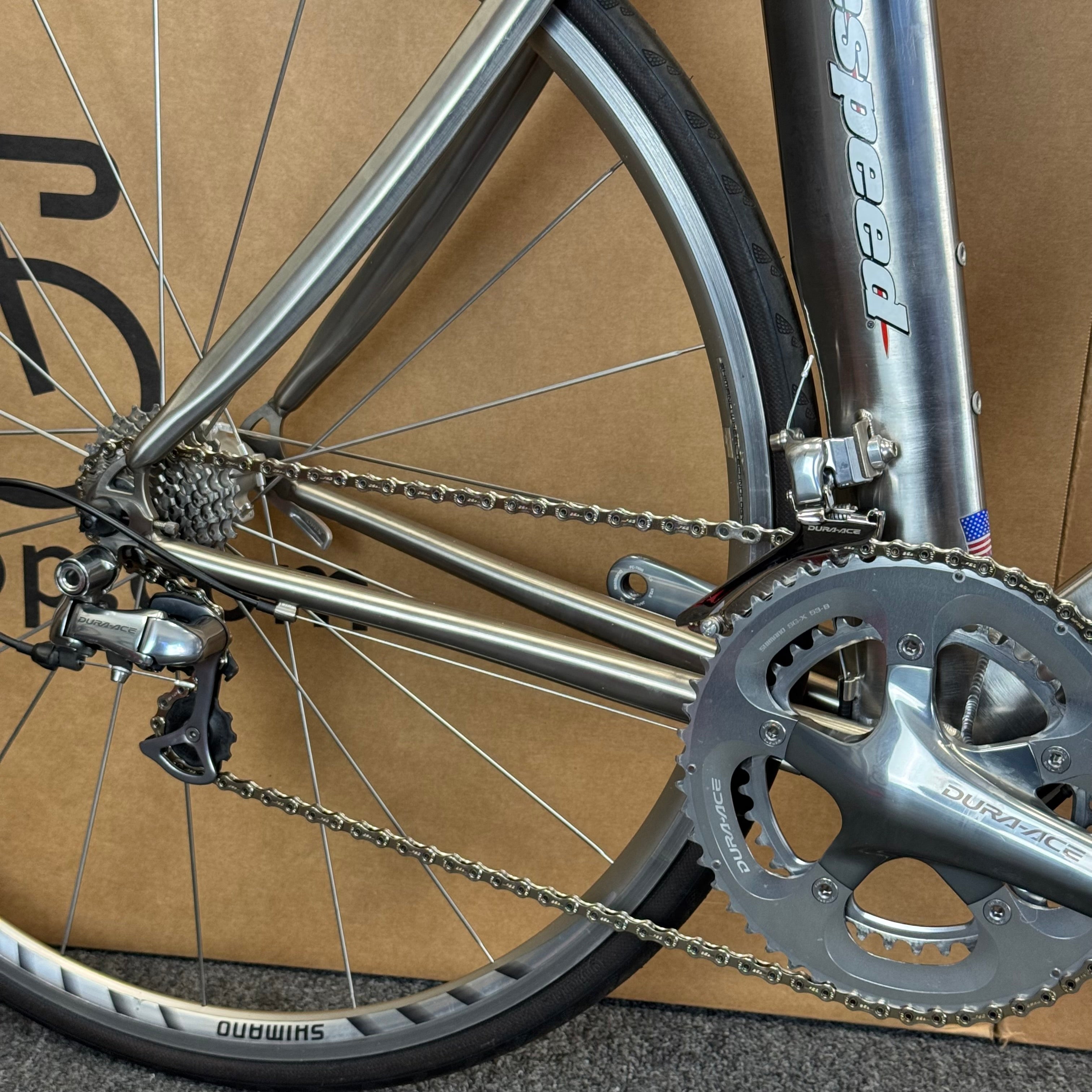 Used Litespeed Blade, 6AL / 4V Titanium Triathlon Bike-2003, 57cm