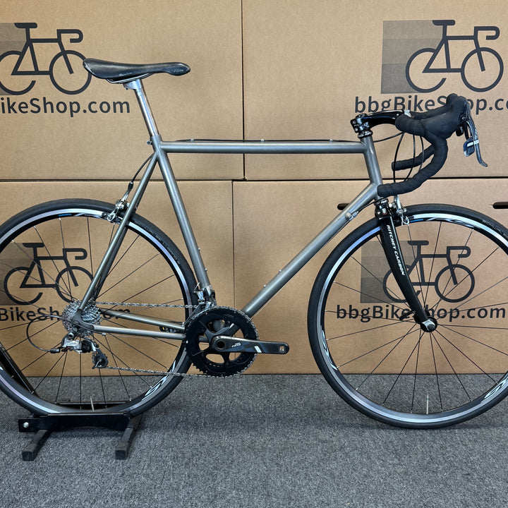 Used McMahon, Made In USA, 3Al/2.5V Titanium Road Bike, 58cm