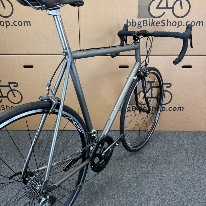 Used McMahon, Made In USA, 3Al/2.5V Titanium Road Bike, 58cm