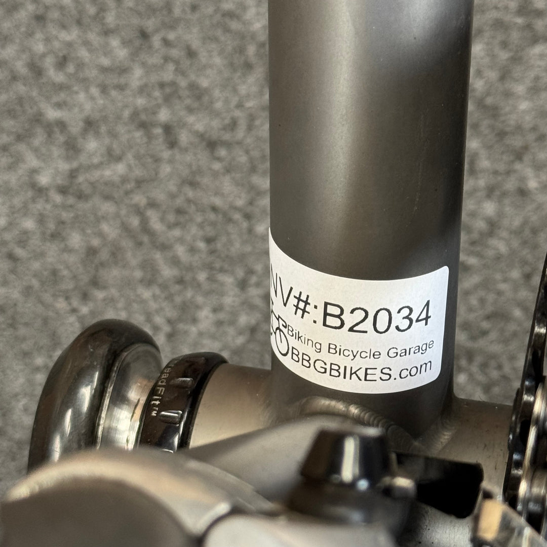 Used McMahon, Made In USA, 3Al/2.5V Titanium Road Bike, 58cm