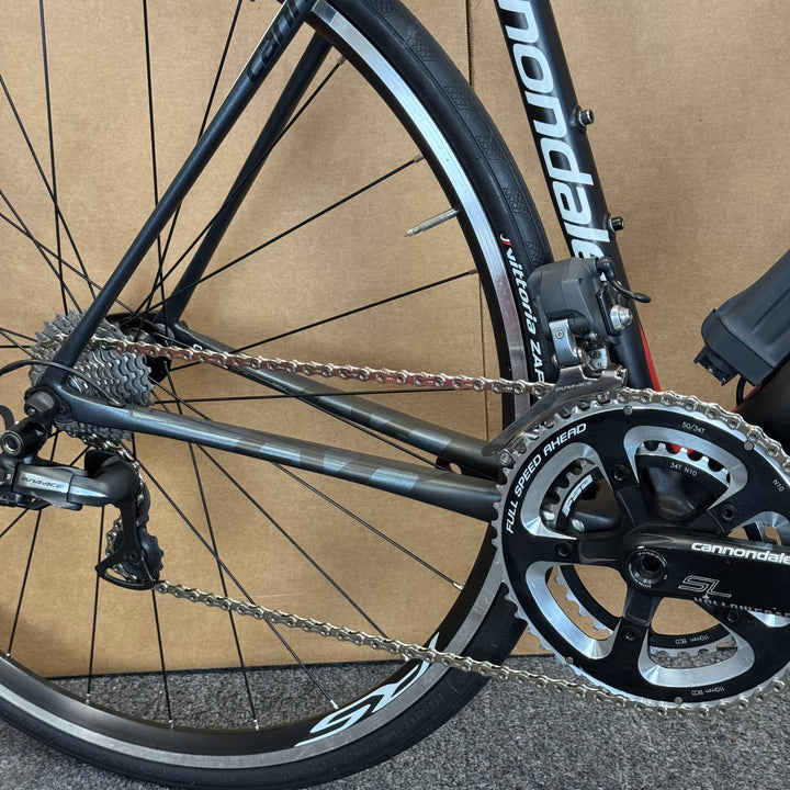 Used Cannondale SuperSix EVO Hi-Mod Di2, Carbon Road Bike-2013, 48cm