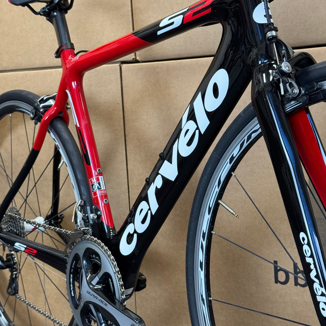 Used Cervelo S2, Carbon Fiber Road Bike-2013, 54cm