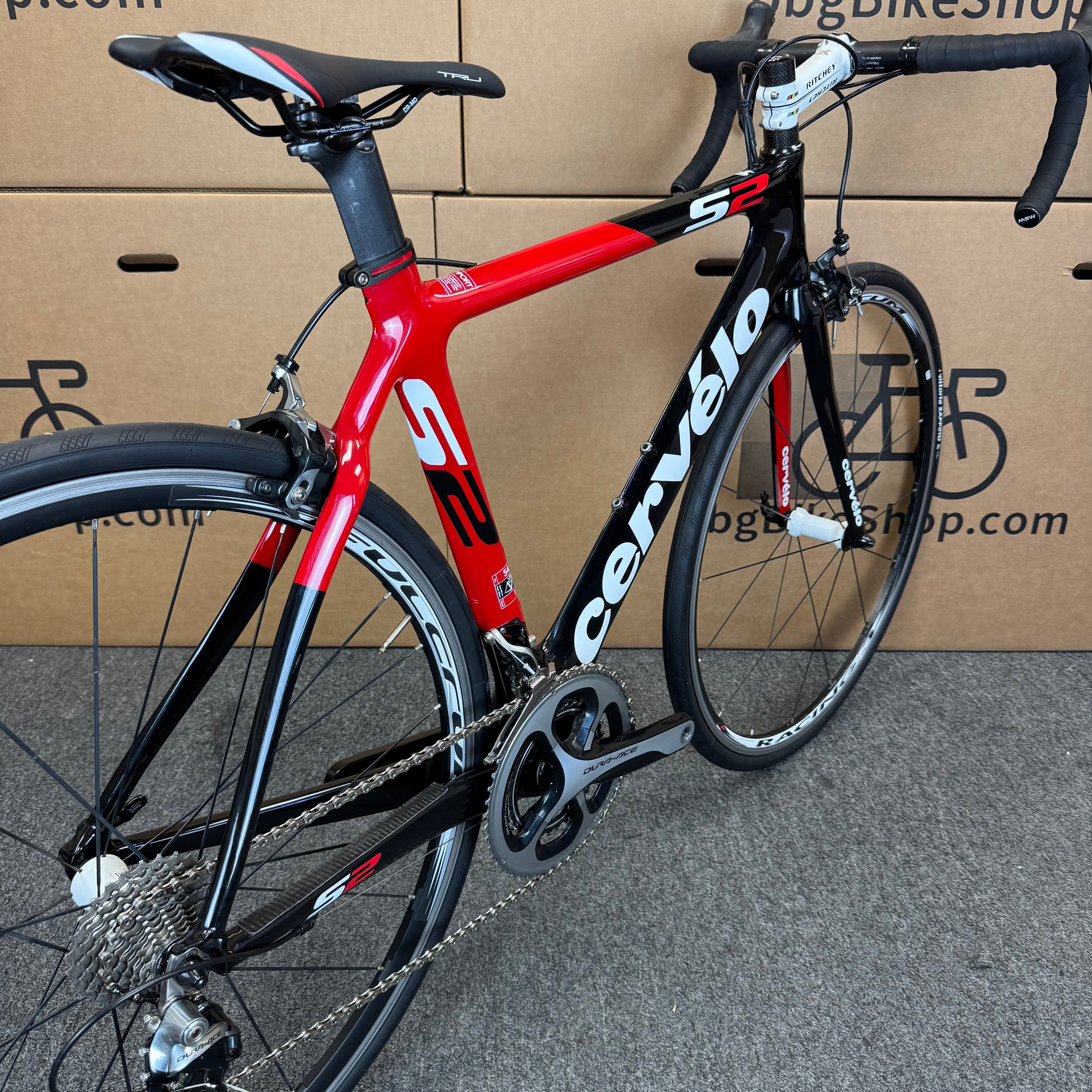 Used Cervelo S2, Carbon Fiber Road Bike-2013, 54cm