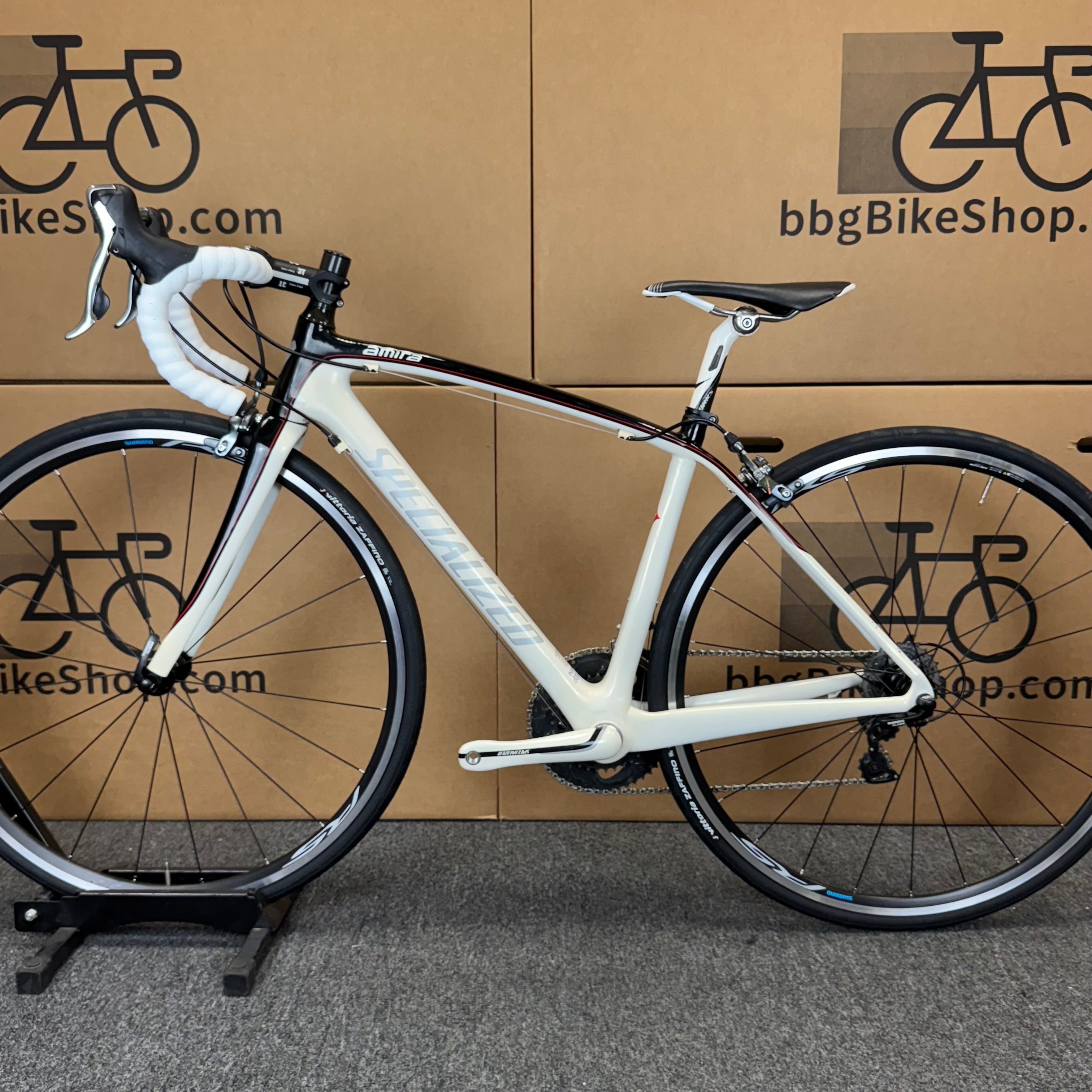 Used Specialized Amira, Women's Carbon Fiber Road Bike-2011, 51cm