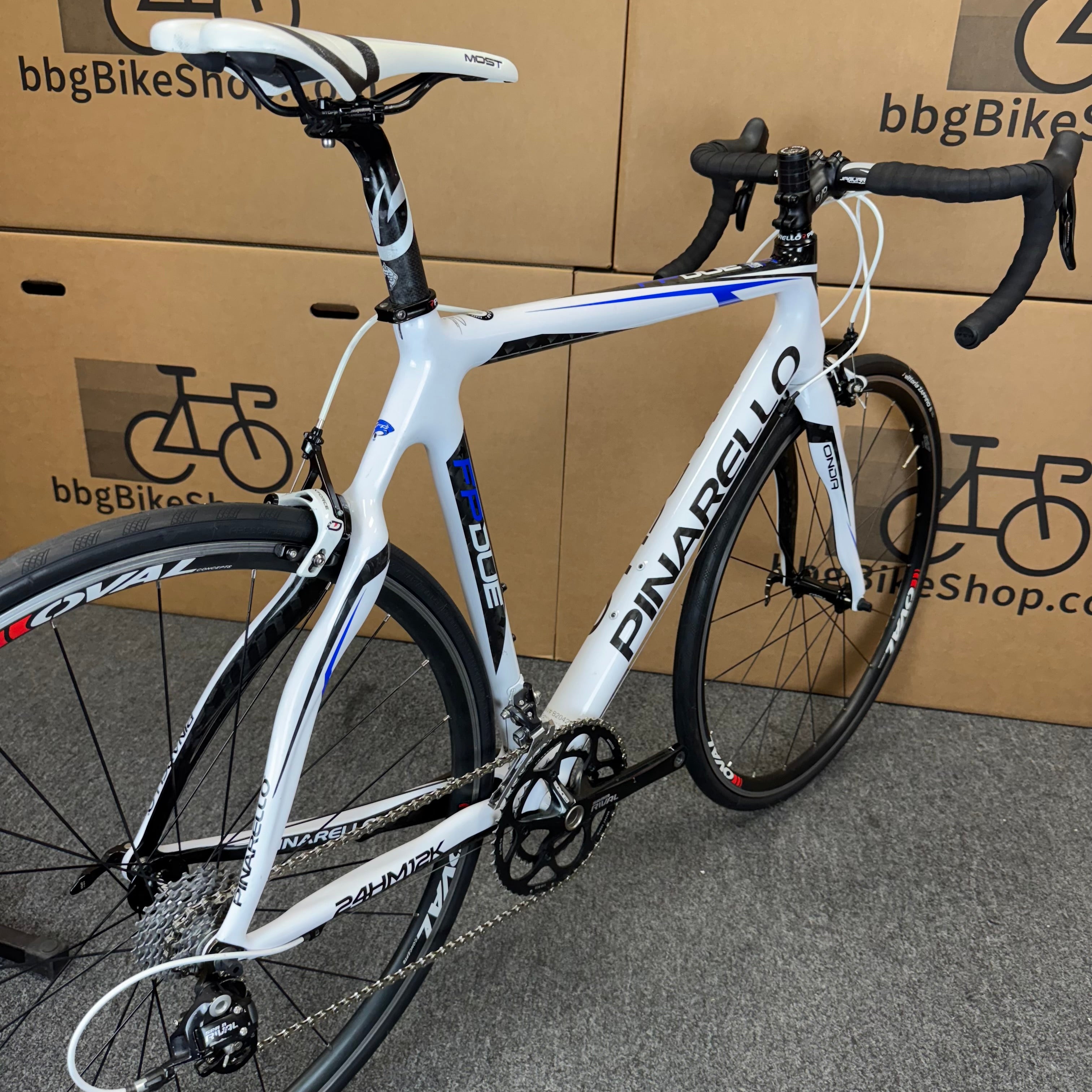 Used Pinarello FP Due, Carbon Road Bike-2013, 55cm